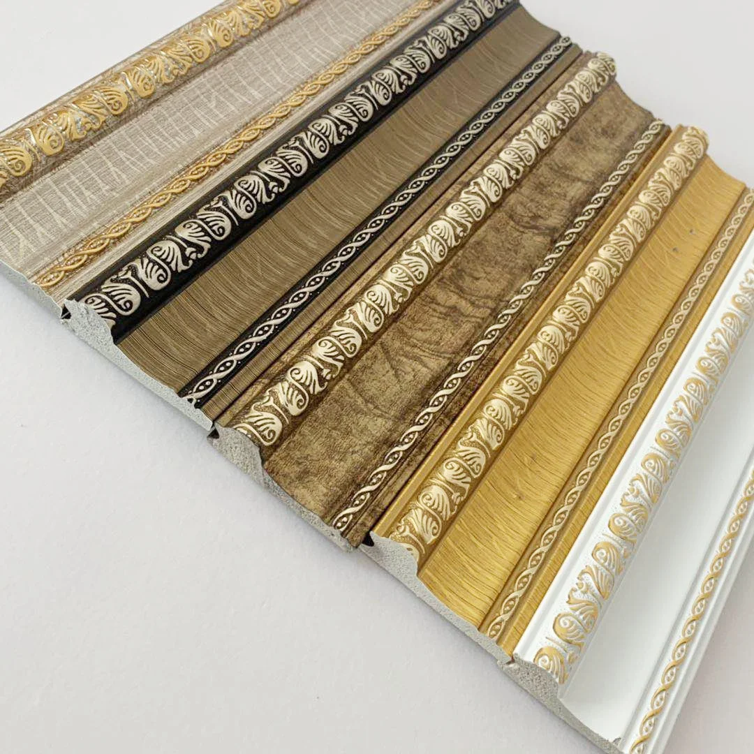 В наличии, разноцветная текстурированная декоративная полистирольная формовка для интерьера