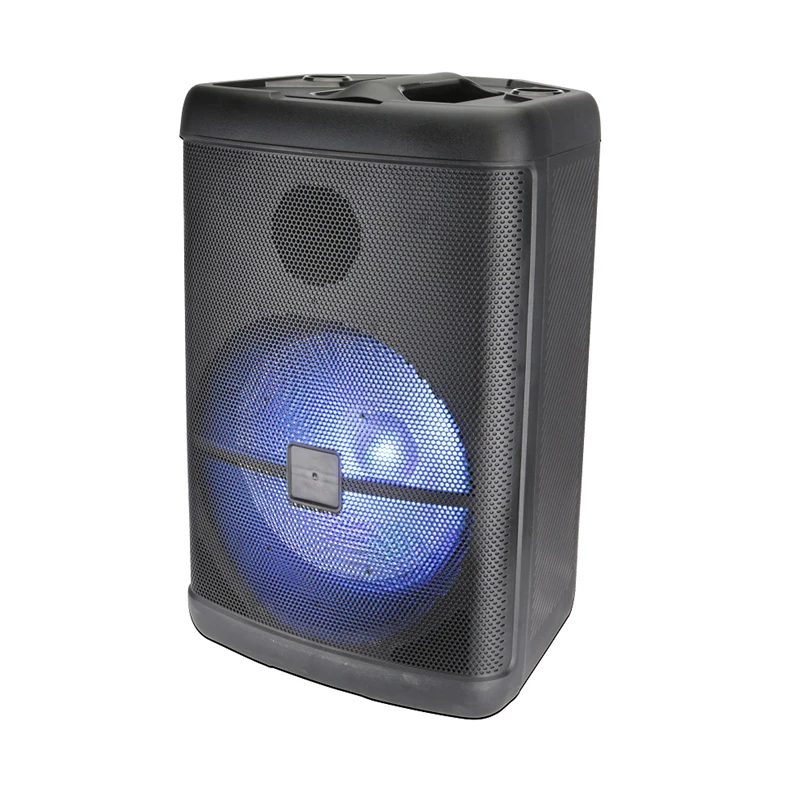Good Sound Quality 8 Inch Woofer Smart Stereo Sound Music Box Mobile Portable Bluetooths Speaker with RGB flash light