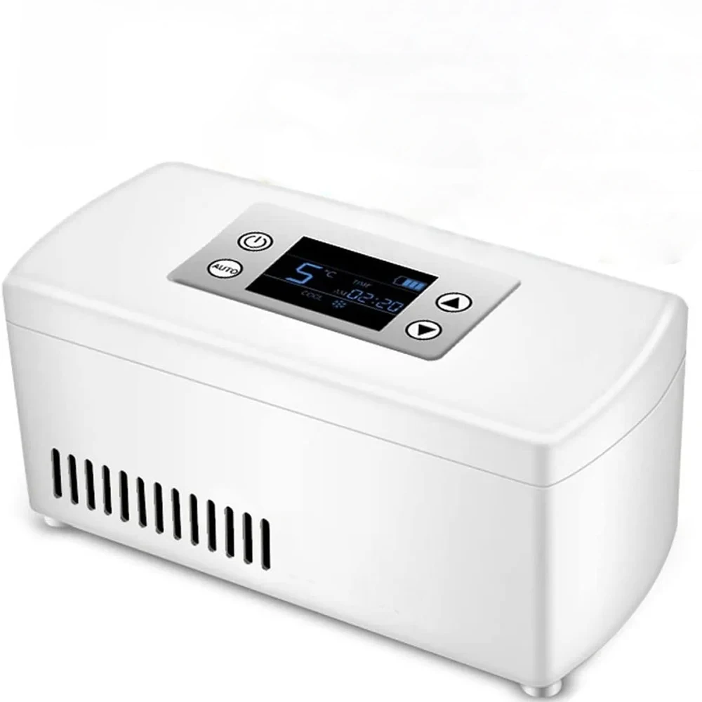 Low Noisy Insulin Cooler Refrigerated With Carrying Bag For Business Travel Mini USB Rechargeable Diabetic Cooler Case