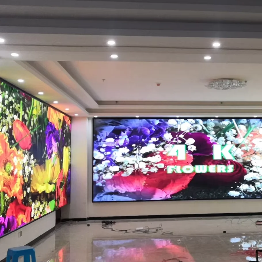 Factory direct sales led screen advertising indoor p4 p5 p6 led screen indoor digital display indoor led screen for exhibition