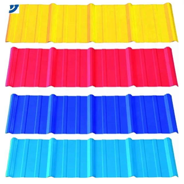 Prime Anti Corrosion PPGI PPGL Color Coated Aluminum Zinc Steel Plate Plain Roof Tiles Corrugated Roofing Sheet For Walls