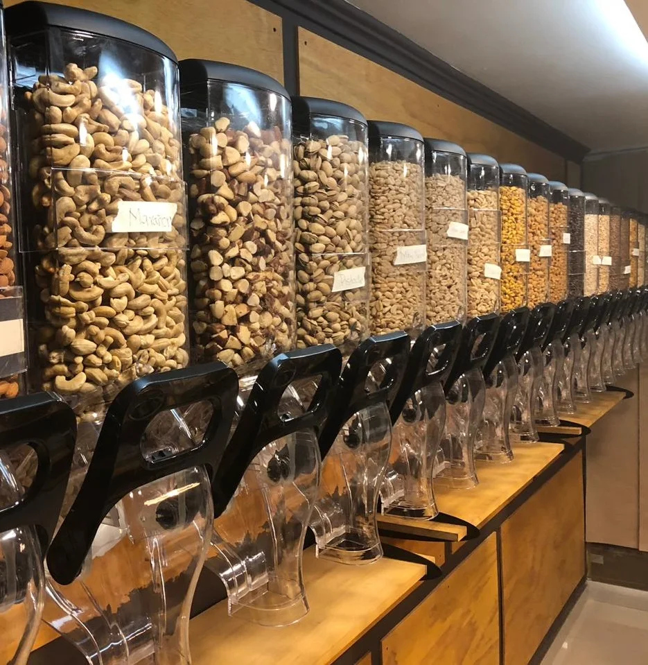 
Manufacturer Promotion Bulk Food Dispenser Topping Dispenser High Quality Bulk Food Dispenser For Zero Waste Store 