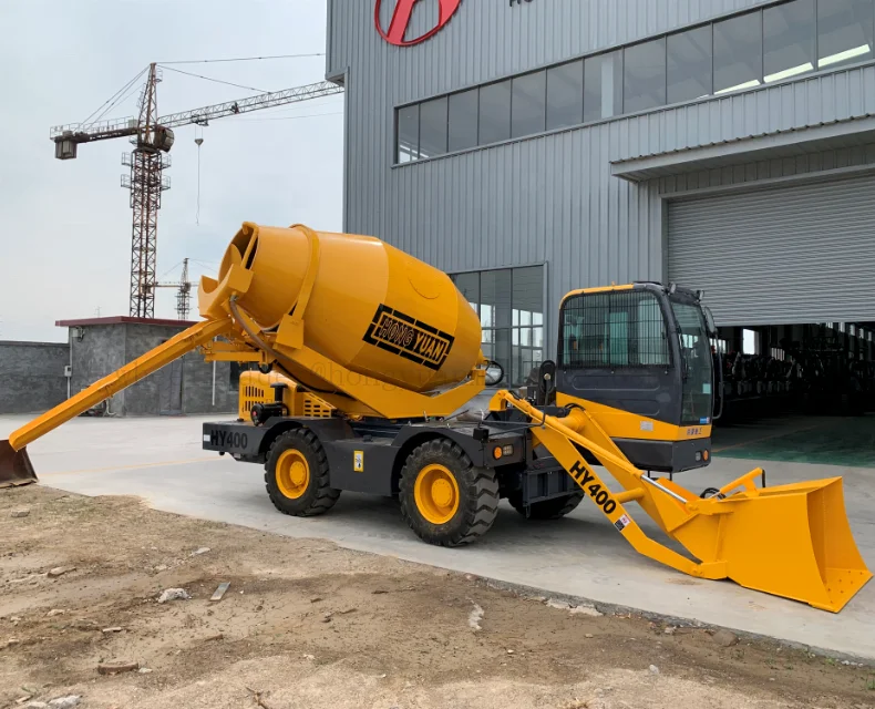 self loading mobile concrete