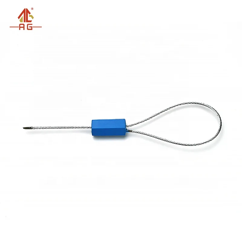 Trailer Door Container Seal AG-C003 Custom Shipping Container Cable Seal With Marking