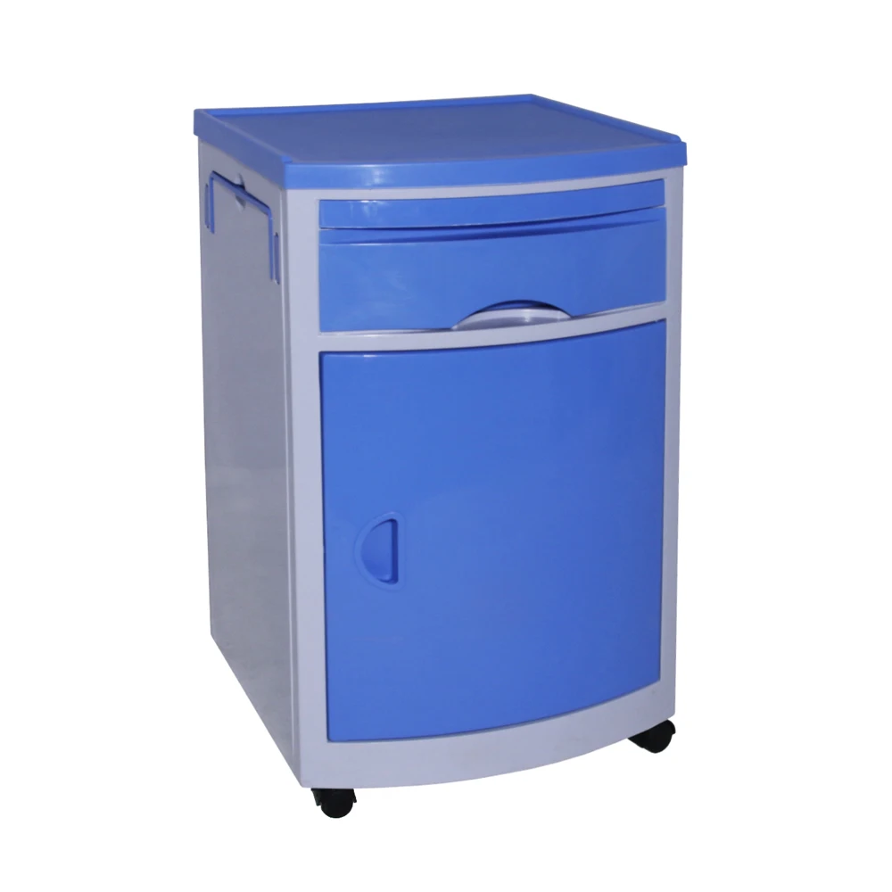 clinic furniture ABS plastic hospital bedside lockers CY-H811