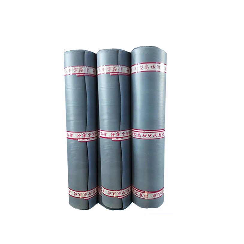 Self adhesive bitumen roofing felt for waterproofing sealing