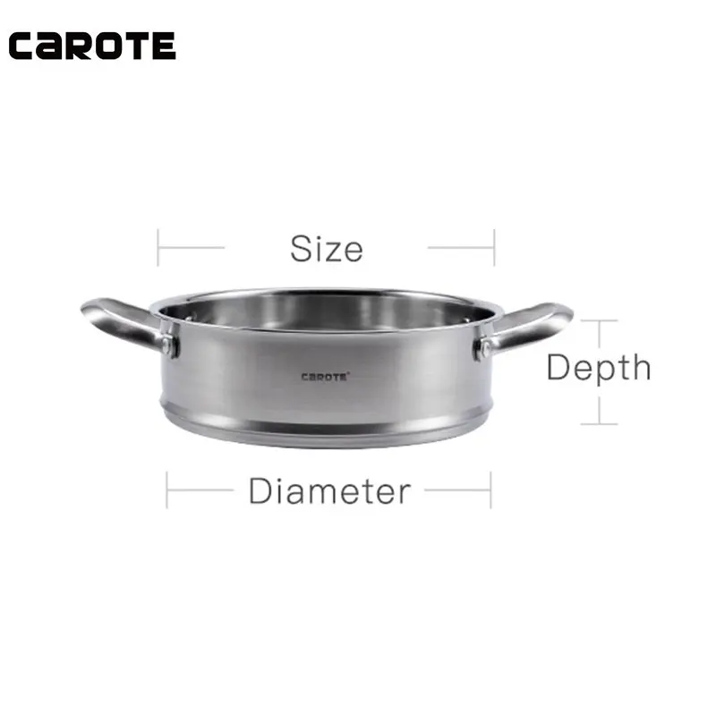 Multifunctional Gas Food Steamer for Kitchenware Guaranteed Quality Unique Forged and Casting Aluminium Large Capacity Home 380g