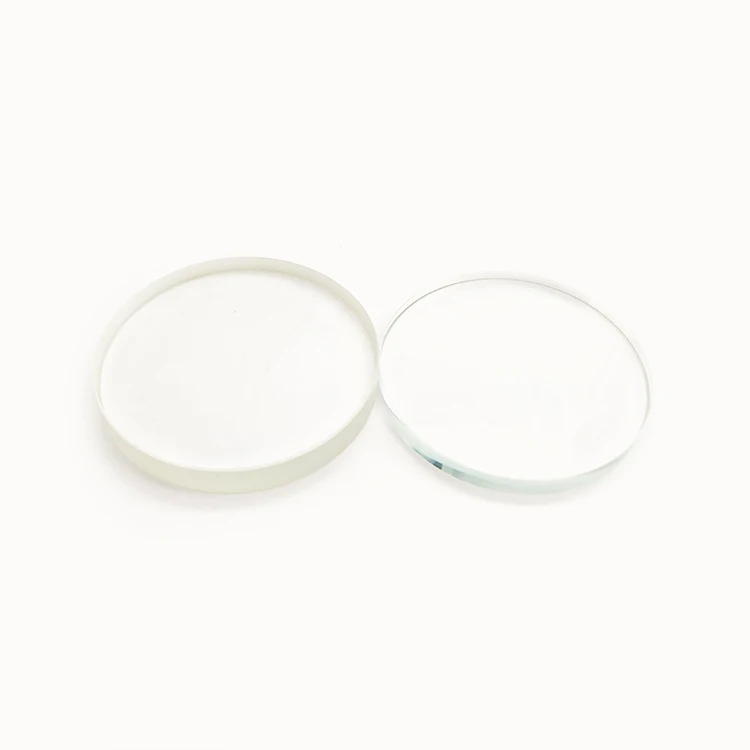 Customized Cutting Small Size Round circle clear Tempered Borosilicate Sight Glass