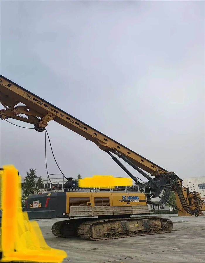 HYDRAULIC ROTARY DRILLING XCM Xr240e Piling Machine Xr360d Xr200e Xr240e Xr400e Rotary Drilling Machine Made in 2021