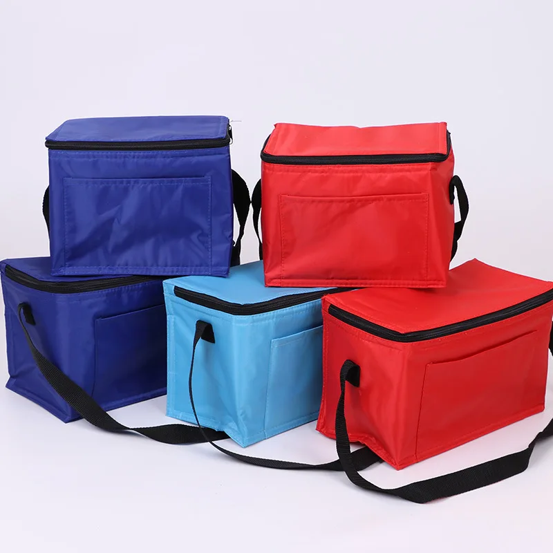 Personalized Leakproof Waterproof Non Woven Food Fish Cooler Box High Quality Insulated Thermal Cooler Bags With Pouch
