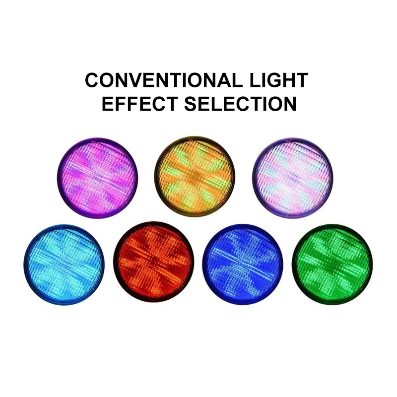 New 304 Stainless Steel 18W 24W Waterproof IP68 Led Underwater Par 56 Rgb Smart Underwater Lighting Swimming Pool Light
