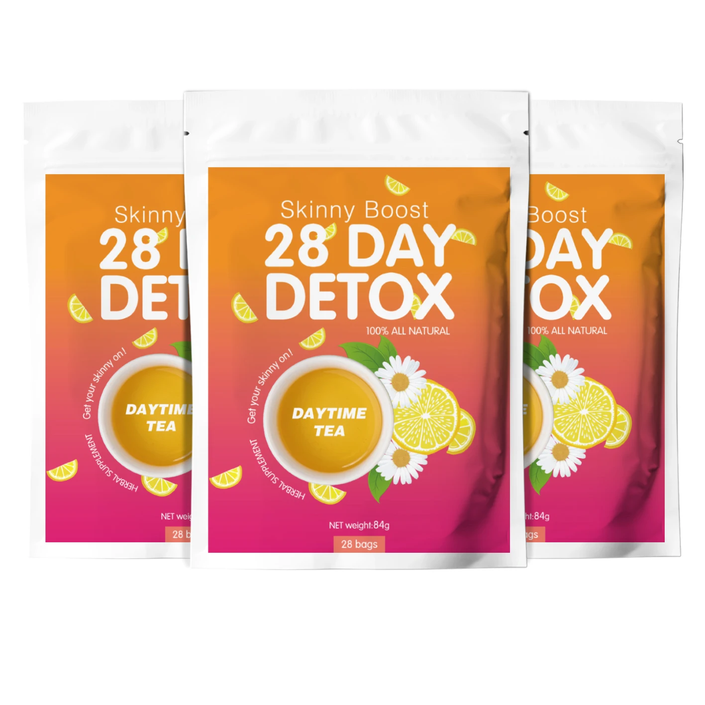 28 Day Detox (evening  tea)Organic Herbal Oolong Tea OEM Weight Management Caffeine-Free Green Tea in Bag or Box for Adults