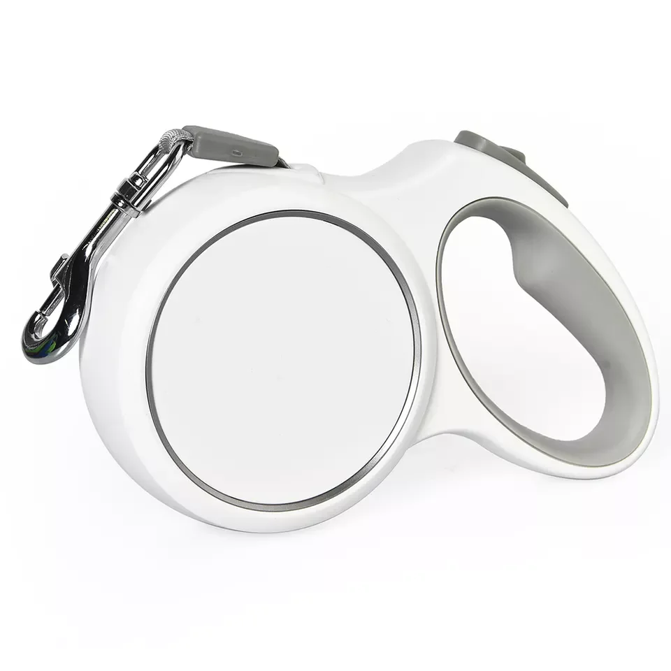 DELE Heavy Duty One Button Break & Lock Dog Leash 360 Tangle-Free Retractable Dog Leash