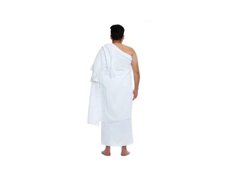 Cheap 100% Polyester Ihram Ehram Ahram For Men For Hajj And Umrah - 2 Towels microfiber hajj towel