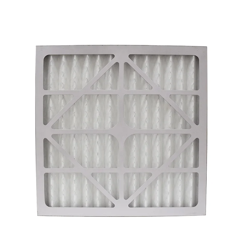 2024 Hot Selling Junior Efficiency Metal Mesh Air Filter Element Folding Paper Frame Competitive Price Panel Filter