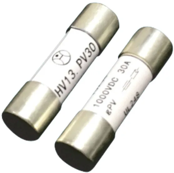 Solar Photovoltaic PV Fuse Solar gPV cutoffs1000V 1A 5A 10A 15A 20A 25A 32A Semiconductor Mini Cylinder Ceramic Fusible Link