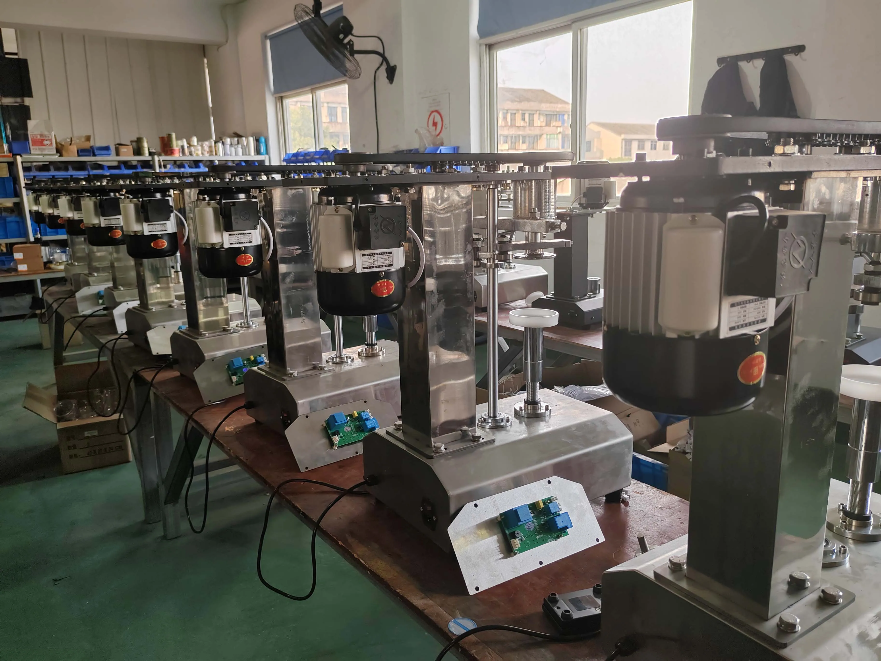 Food Beverage Jar Tin Can Seamer Automatic Sealing Machine Canning Sealer Sealing Machine Auto Electric Sealing Machine