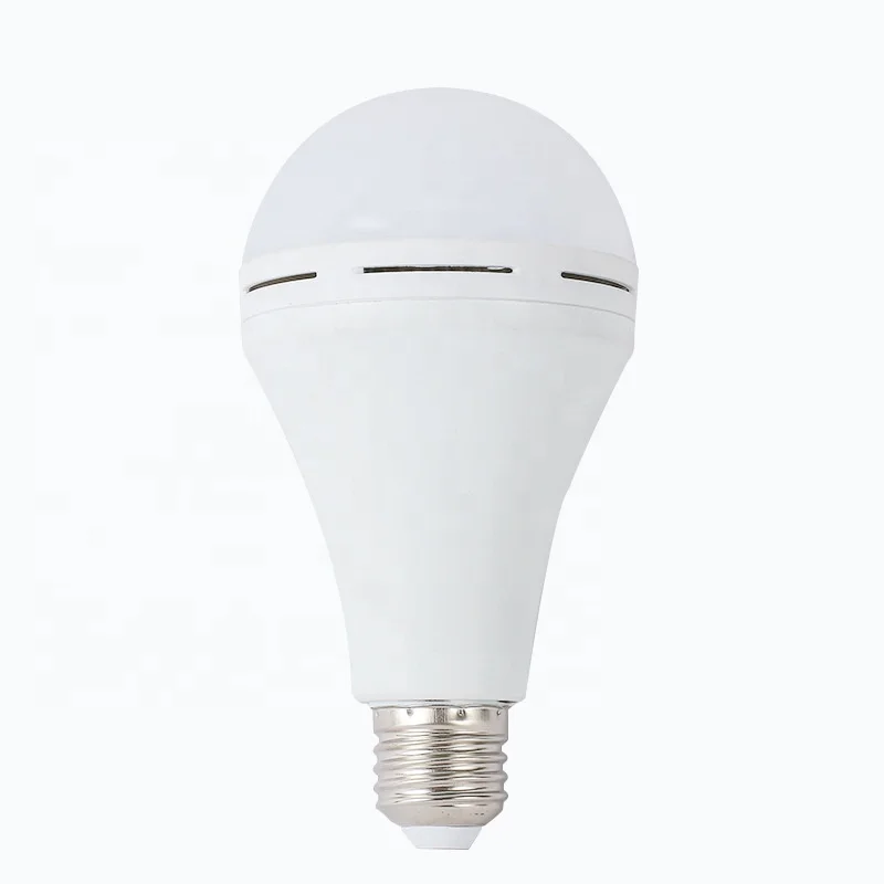 Hot sale white rechargeable manufacturing machine battery 9w lighting emergency raw material prices led bulb