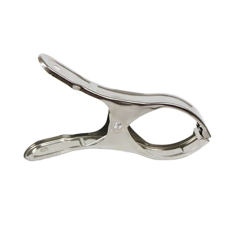 Hanser PS-65B Stainless Steel Clothes Pegs Plastic Retainer Clothespin Big Size Windproof Clothes Clips For Drying Quilt