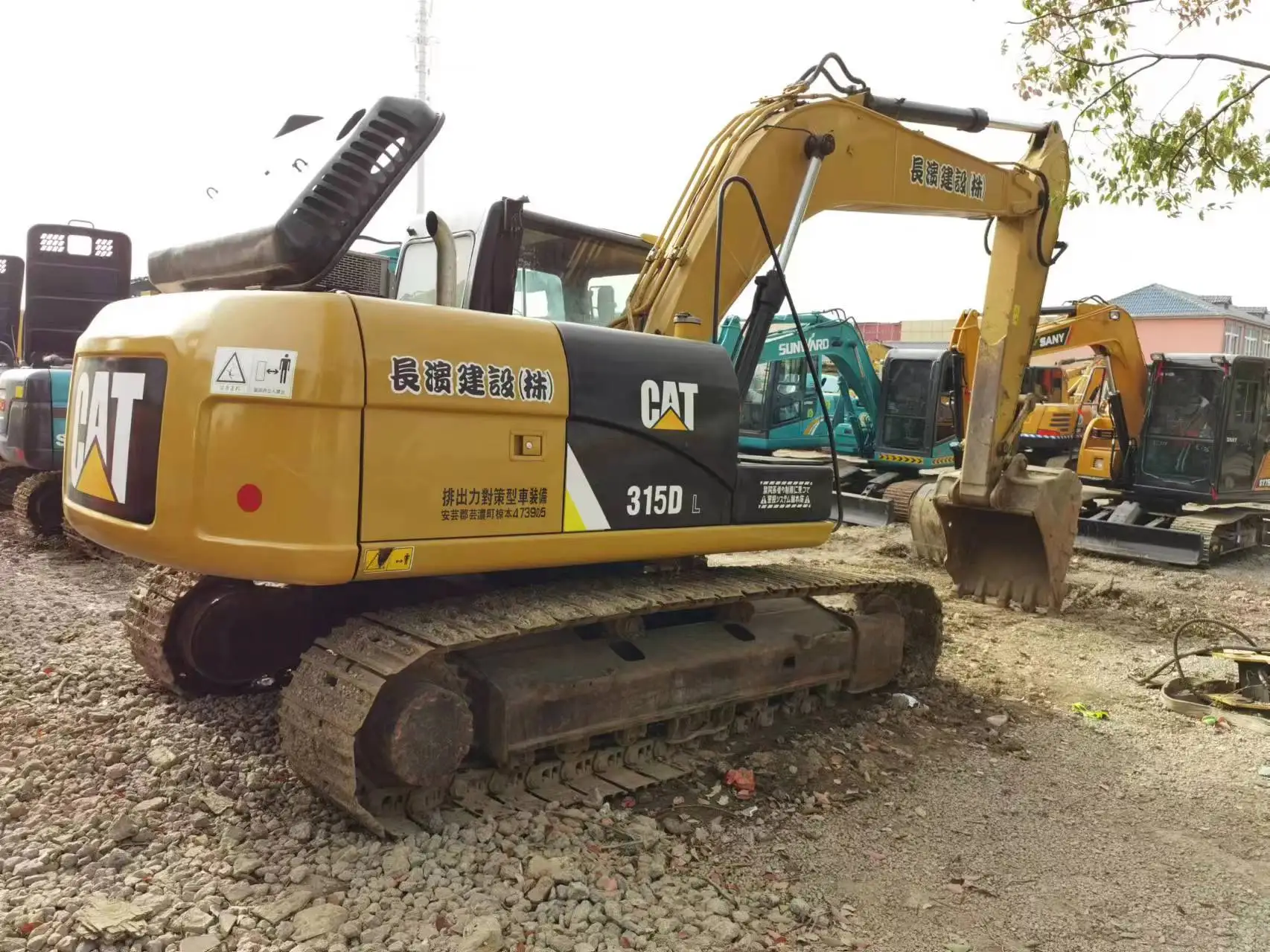 Экскаватор 15 тонн CAT315 312 313 318 320 подержанный гусеничный экскаватор оригинальная машина по низкой цене