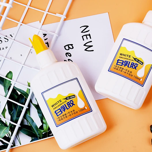 Рекламный Экологически чистый белый универсальный клей для школы и