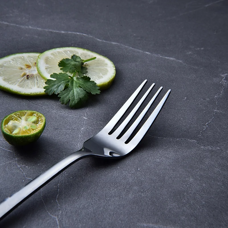 Hot selling pakkawood steak knives, Best sale kitchen mini cleaver knife and fork set, Stainless steel steak fork knife set