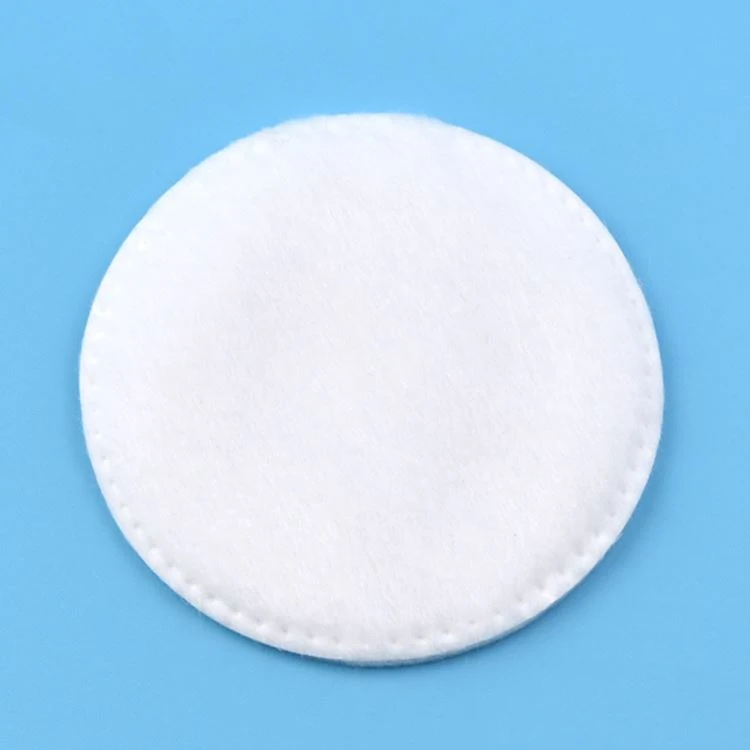 Customized Facial Cleaning make-up remove 6cm polishing round pads brand cotton pad