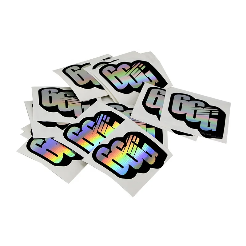 custom quality motorcycle car hologram holographic window windshield stickers decals outdoor for cars