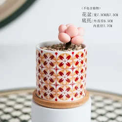 Northern European flowerpot ceramic meat pot European simple foreign trade wholesale flowerpot Amazon cross-border hot sale