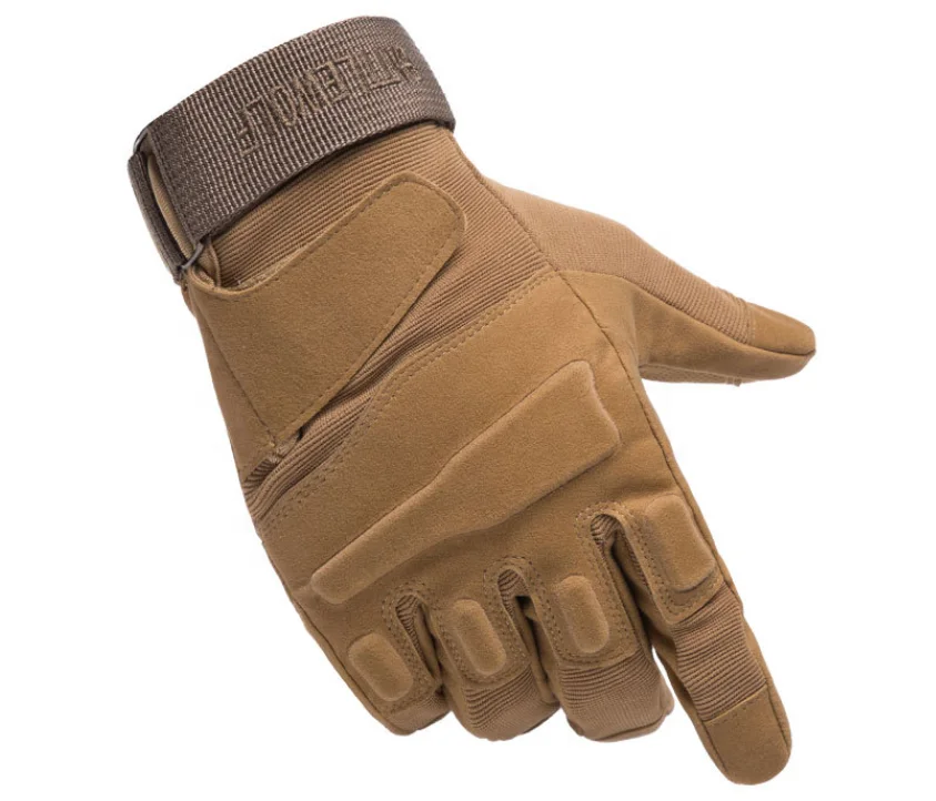 
Military Issue Army Leather Combat Outdoor spoorts Gym Training Cycling Bike Riding Rock Climbing Military Tactical Gloves 
