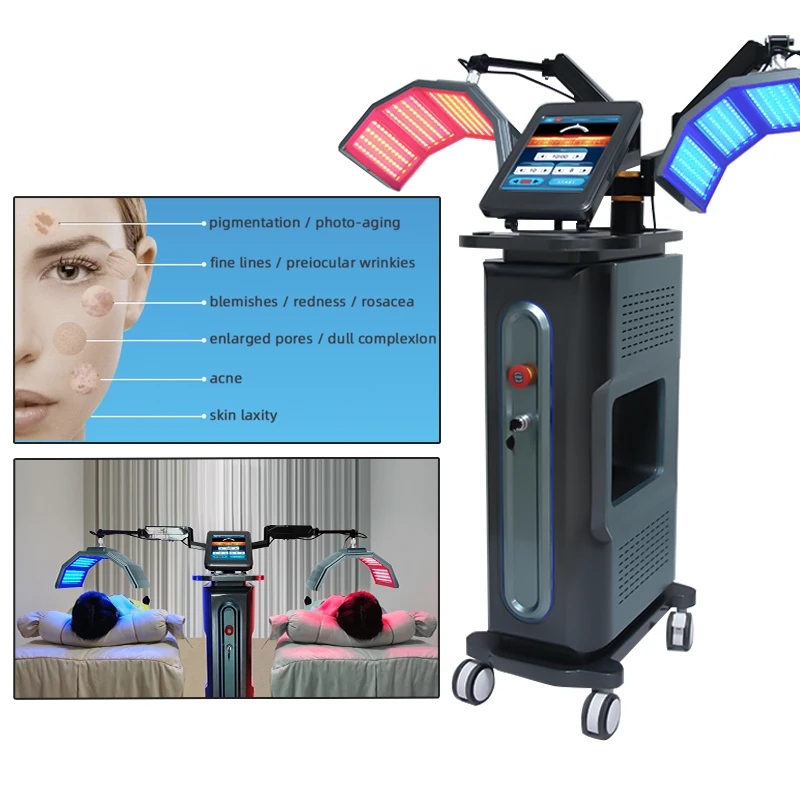 2024 7 Colors LED Photon PDT Light Skin Rejuvenation Machine Facial Treatment Photon Device For Home Use