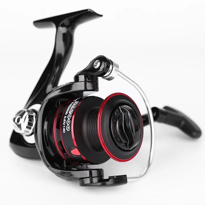Series High Speed Gear Ratio Black Stainless Steel Bearings Folding Rocker Long Cast Outdoor Angler Carp Fish Spinning Reel