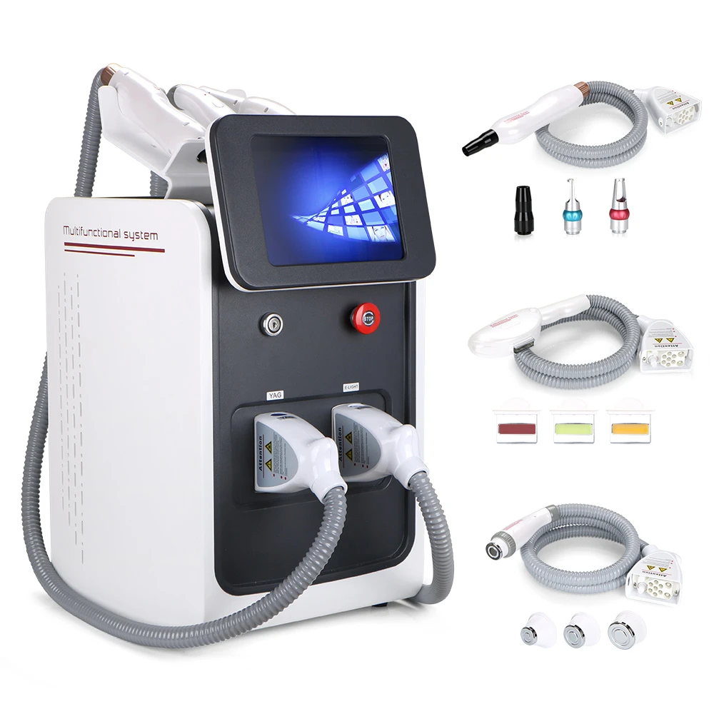 DPL Tattoo Removal Machine Ipl machine Laser OPT Hair Removal Facial RF Acne Treatment ipl skin rejuvenation machine
