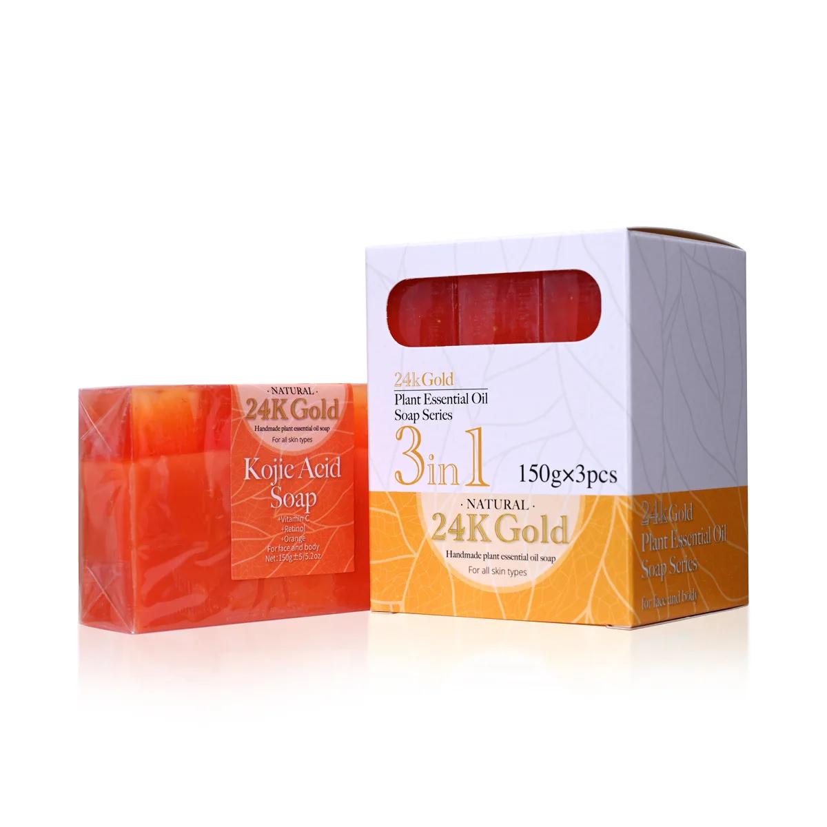 Vitamin C Orange Essence Skin Whitening Soap150g Skin Brightening Gentle Knee Knuckle Elbow Face Body Dark Spot Remover Soap Bar