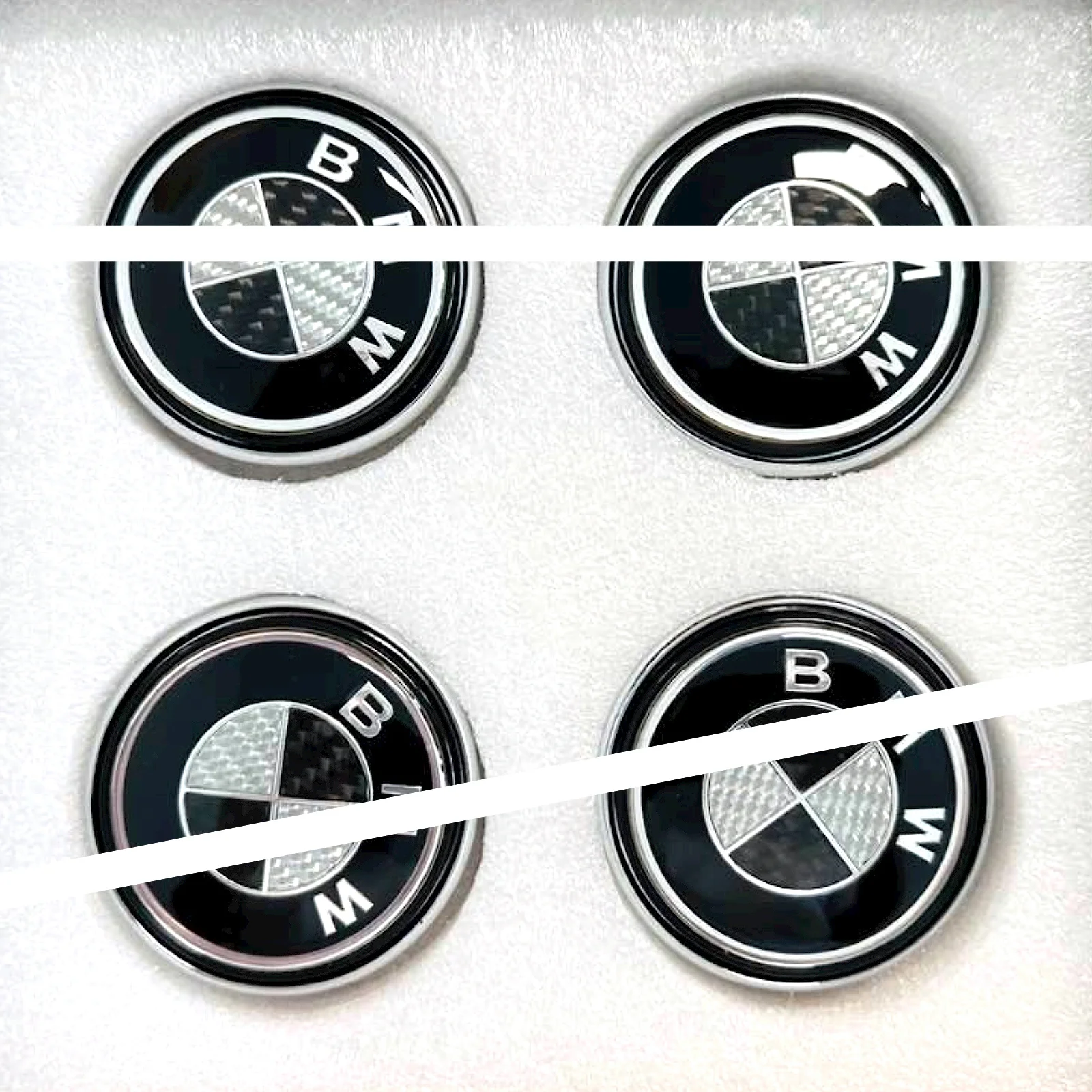 Carbon Fiber Floating Wheel Center Caps Floating Center Caps Fit for BMW 68mm 56mm wheel hub caps