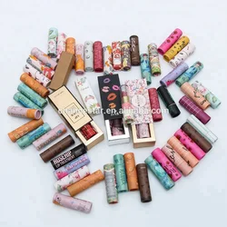 Custom Screen Printing Hand Made Empty Lipstick Packaging Tubes