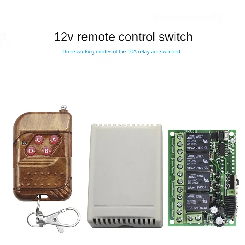 433.92MHZ 4 Channel Remote Controller Universal Duplicator For Home Electric Garage Door Gate Car Remote Clone Code 433MHz