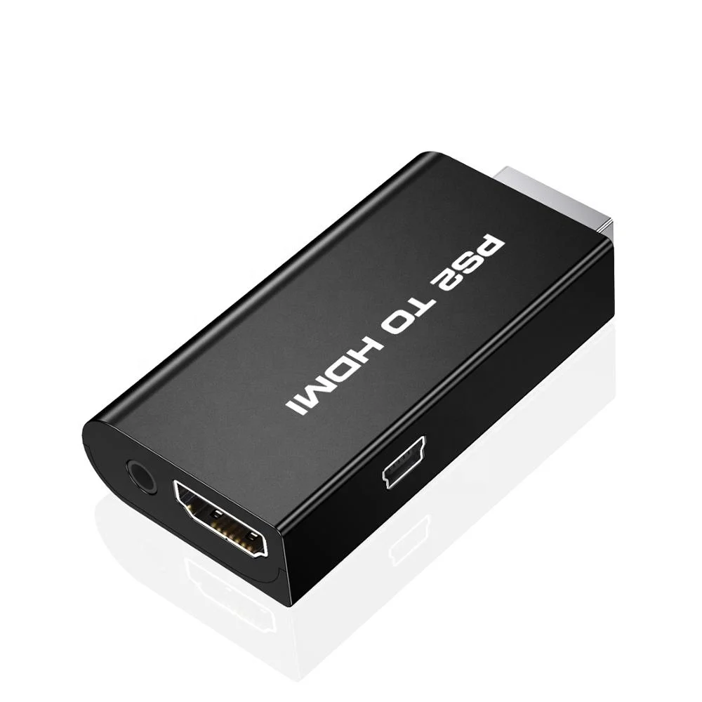 
Hot Selling New Arrival PS2 Video Converter AV Adapter 3.5mm Audio Output 