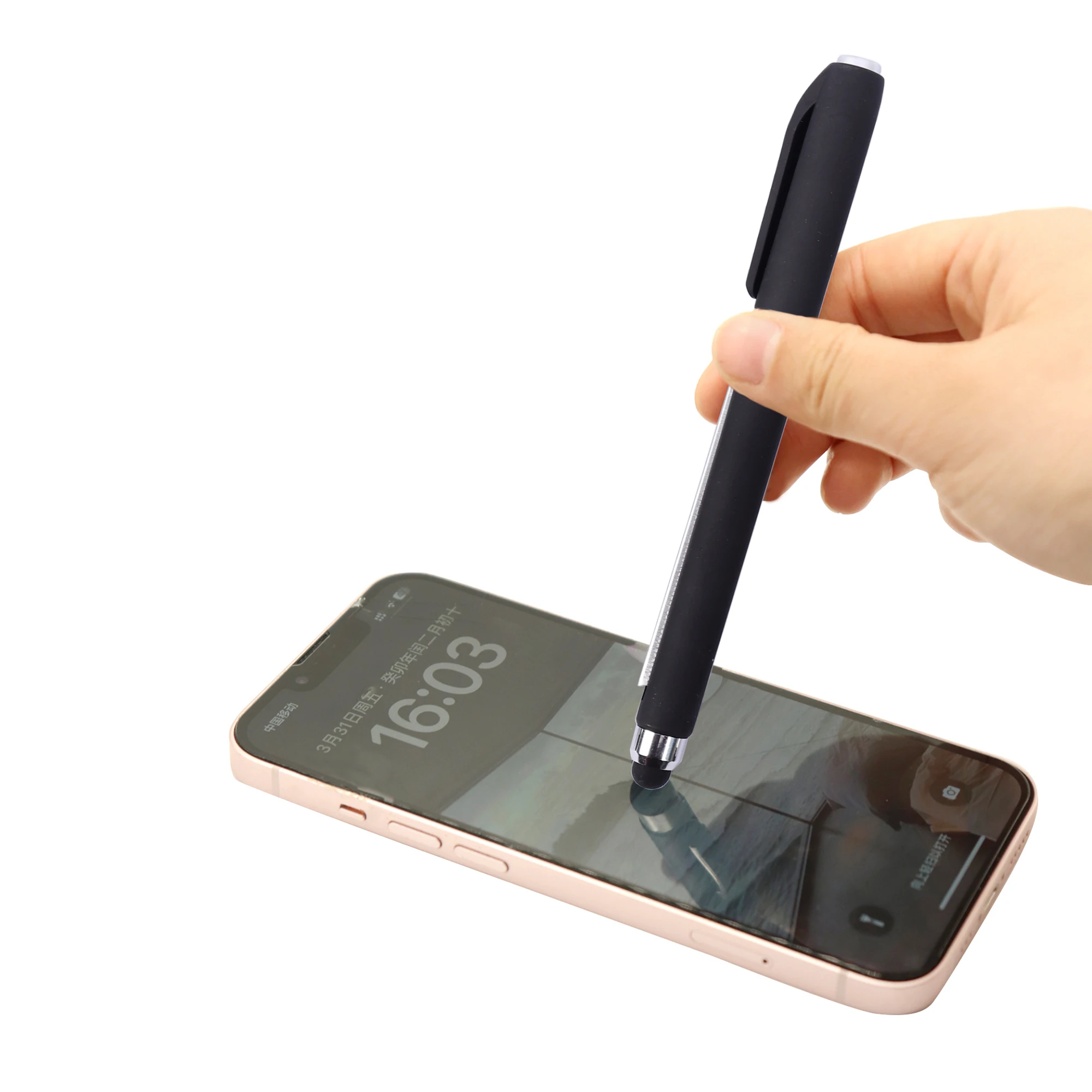 Promotional Novelty Metal Multifunction Stylus Ball Pen With Custom Logo For Touch Screen Multicolor Ballpoint pens