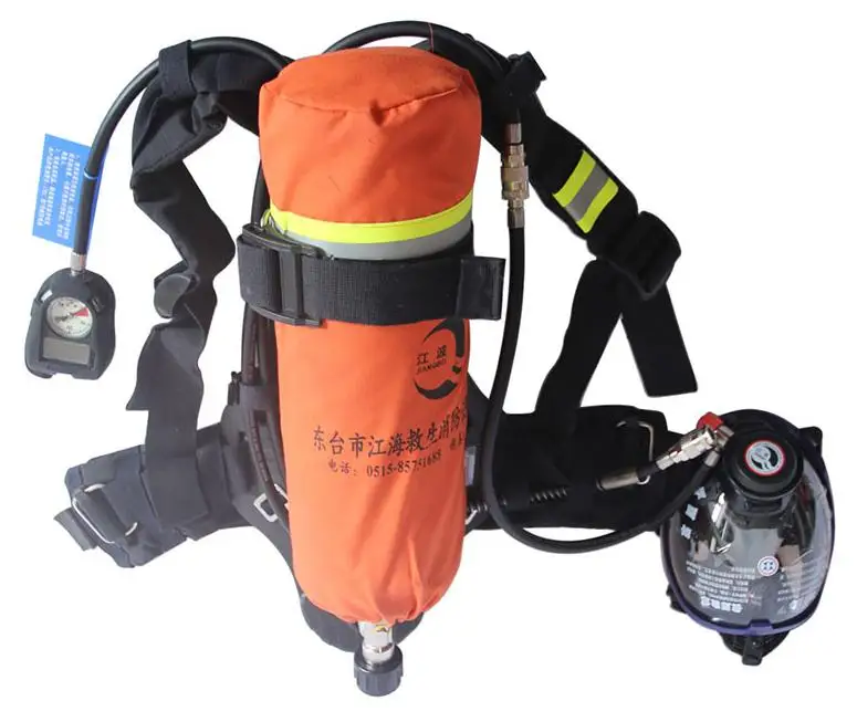 Jiangbo Audible and visual alarm system scba with HUD