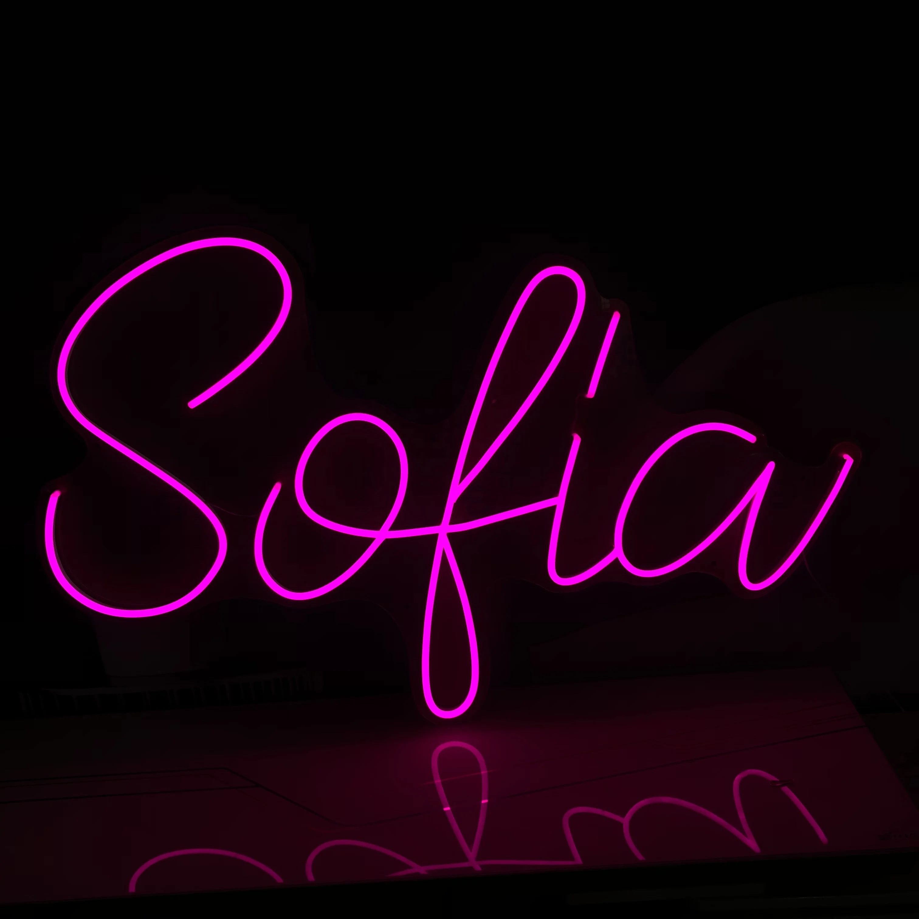 Iangel wholesale wedding acrylic led custom neon sign