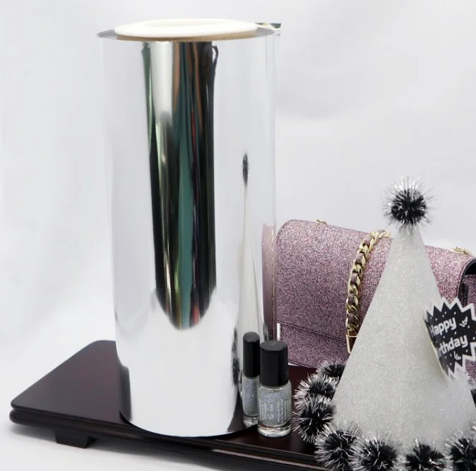 Low Price 12micron PET Polyester Film Silver Packing Hot Peel dtf Pet Film Printed Pet Film Of Cailong