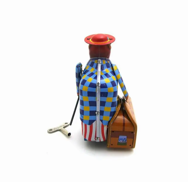 Оловянная игрушка в стиле путешествий, обезьяны, дедушка, декоративный материал