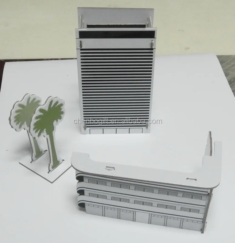 custom made children DIY card board Paper 3D Three-dimensional Puzzle KIDS Toy Gift , 3d diy chair paper puzzle