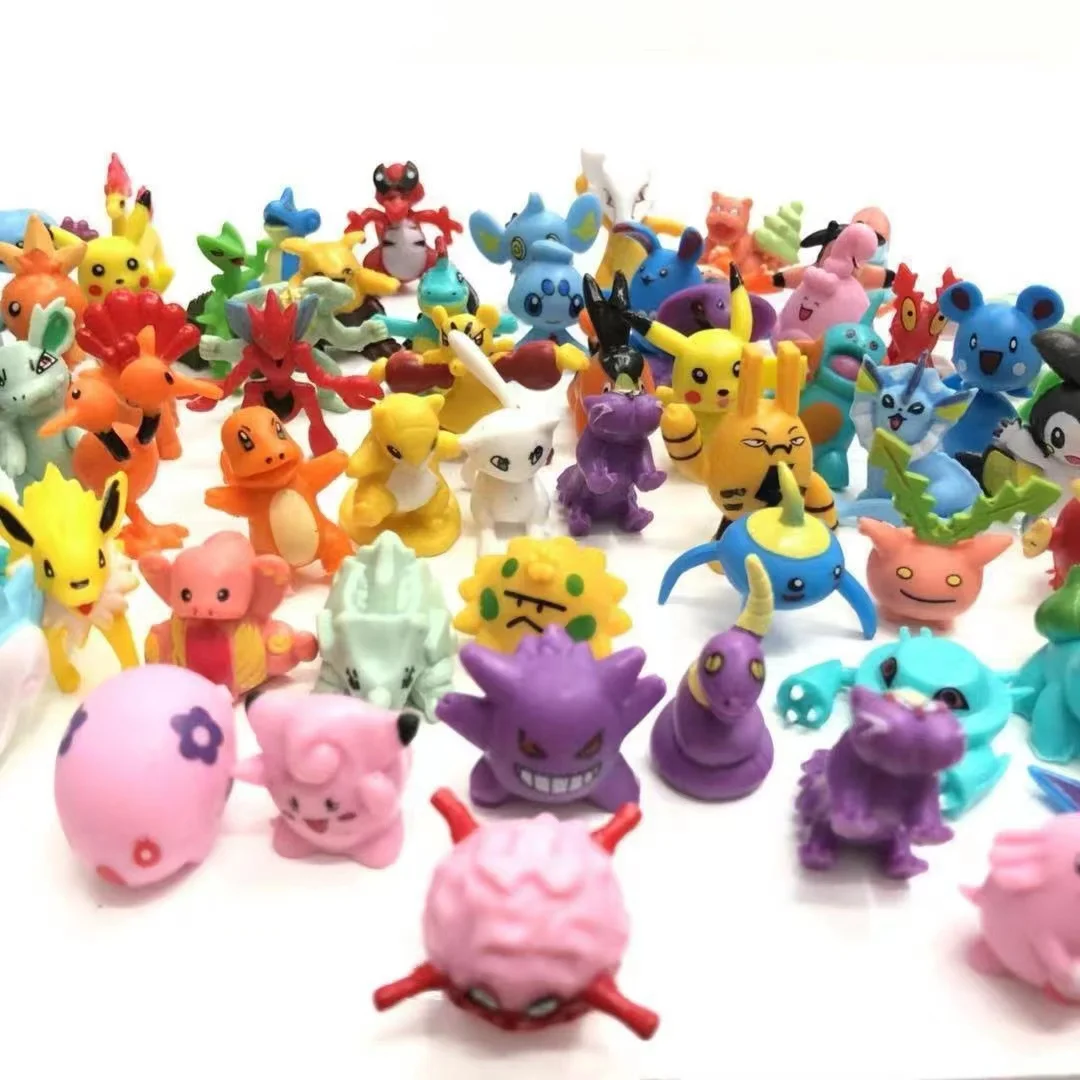 Wholesale High Quality 2-3cm PVC Pokemond Pocket Monster 144 Mini Pet Pokemonn Toys Small Garage Kit for Children