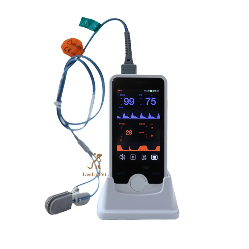 Медицинское оборудование Leshypet ветеринарный аппарат для пульсоксиметра дешевый прибор наблюдения за пациентами