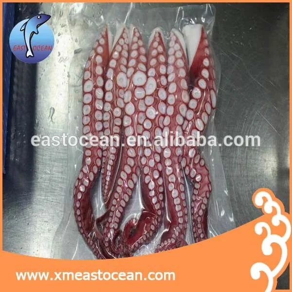 Tasty EU frozen cooked fresh octopus madako leg