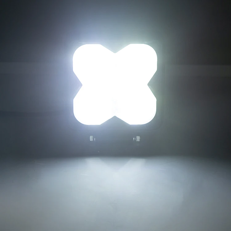 New arrival 10-80V 60Watts LED working light external off road vehicle spot light 3 inches 4 beads floodlight engineering lamp