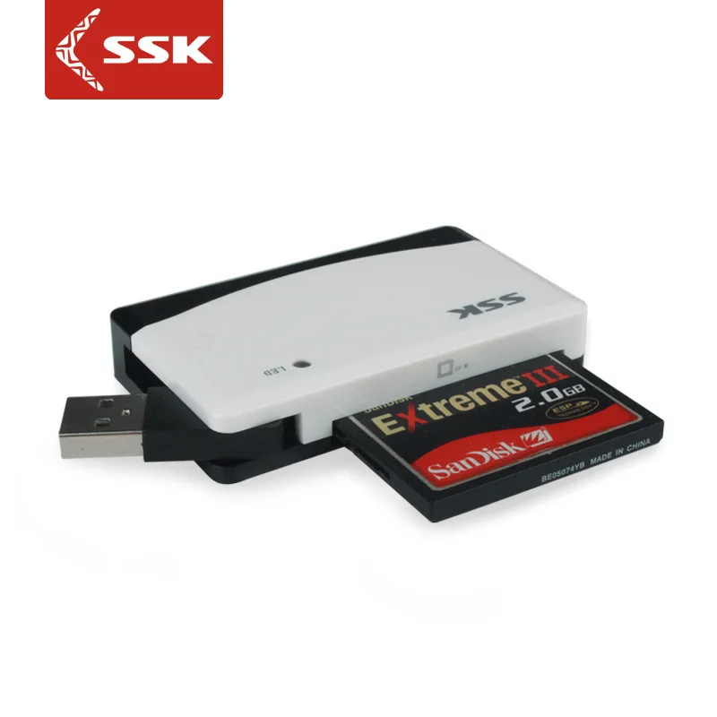 2023 Новый SSK biwang USB2.0 мульти-в-одном кард-ридер 2nd generation SCRM057TF карты SD карту