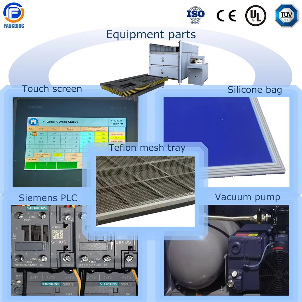 Four-Layer EVA Film Horizontal Smart Oven New Safety Glass Laminating Furnace Oven Safety Laminating Glass Processing Machinery